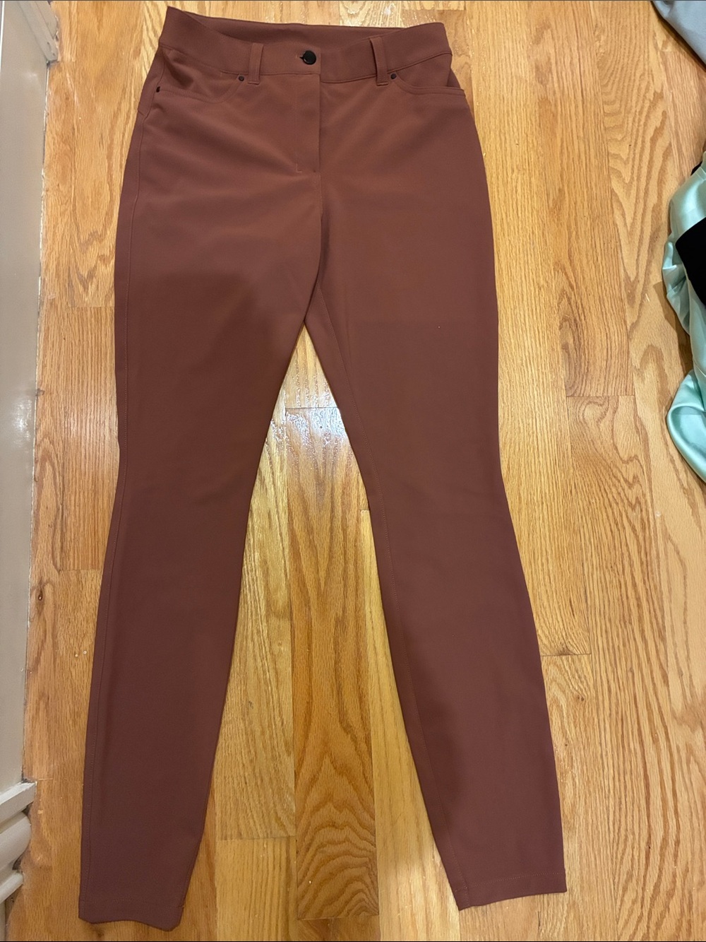 lululemon athletica Women's Brown High-Rise Slim Pants